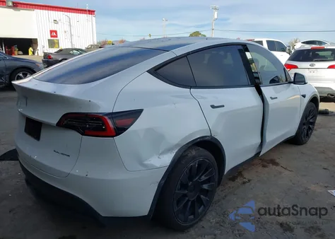 2020 Tesla Model Y Long Range Dual Motor All-Wheel Drive from USA, damaged, VIN 5YJYGDEE6LF048473